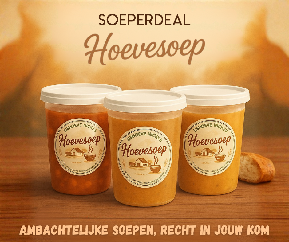 *SOEPERdeal* - pakket van 3 smaken naar keuze