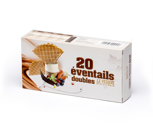 Biscuiterie ‘Le Vesuve’  Waaiertjes (20st)